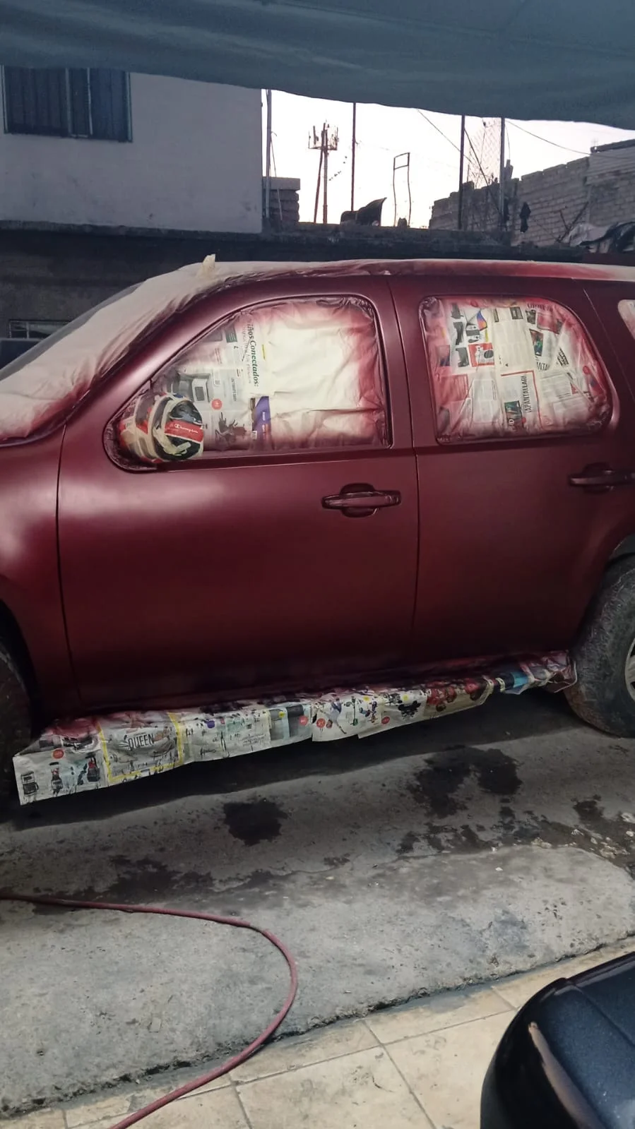 Reparación de bumper fibra de vidrio